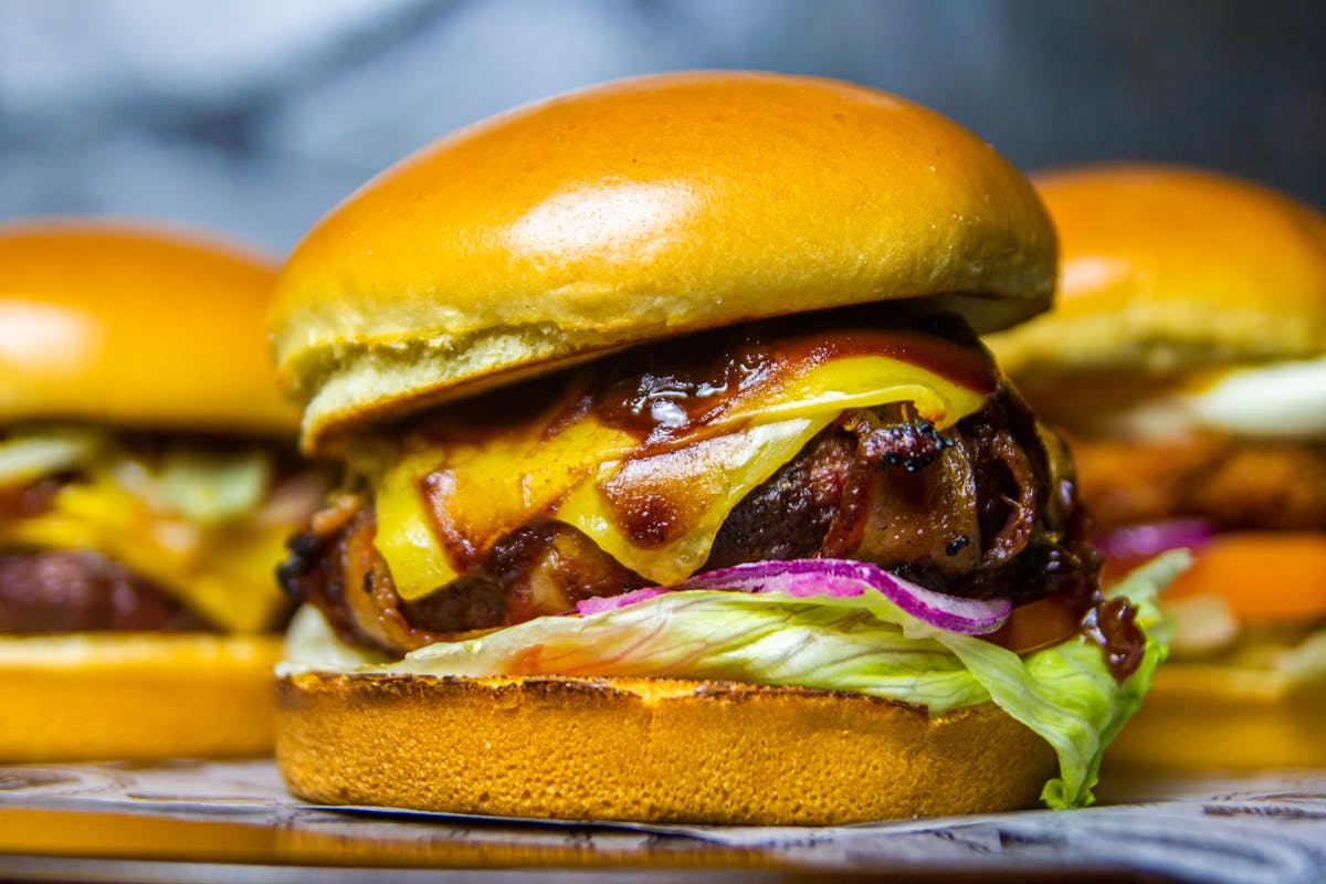 Angus beef burger
